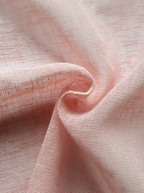 Voilage en étamine  -  - Effet lin - Kiabi