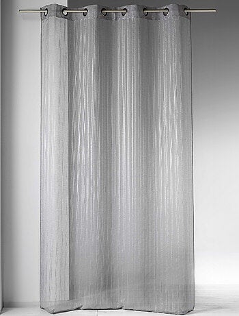 Voilage en Etamine à Rayures Fantaisies