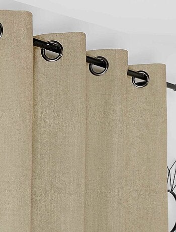 Voilage en fils flammés