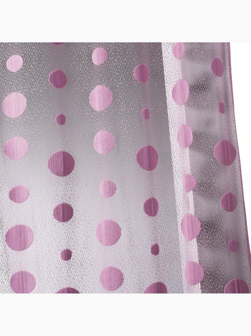 Voilage en maille - effet filet à pois - Kiabi Voilage en maille - effet filet à pois - Kiabi
