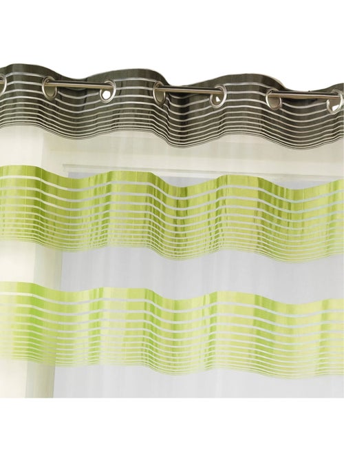 Voilage en organza à fines rayures horizontales - Kiabi
