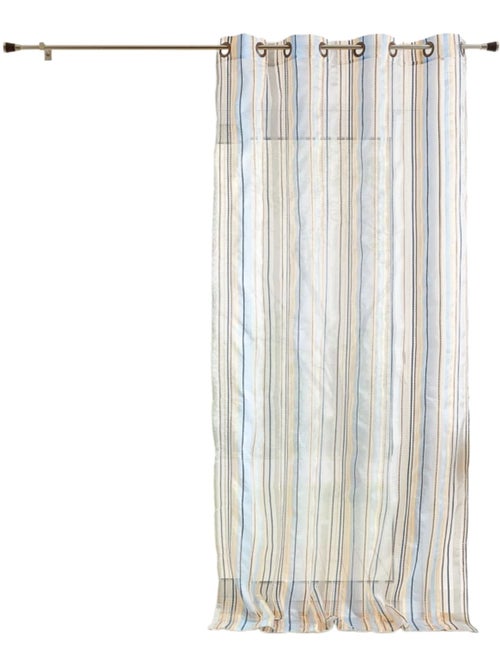 Voilage en organza à rayures - Kiabi Voilage en organza à rayures - Kiabi