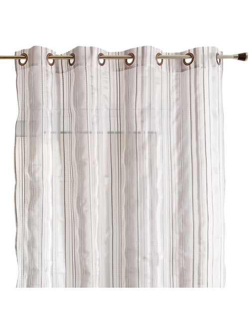 Voilage en organza à rayures - Kiabi
