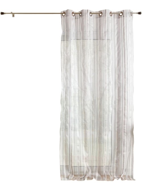 Voilage en organza à rayures - Kiabi