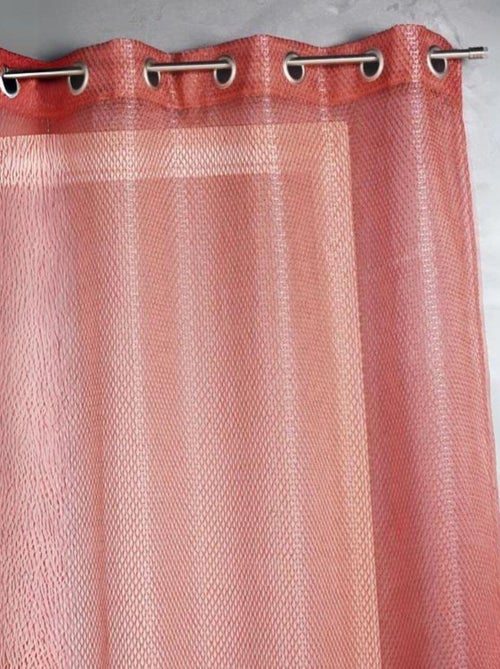 Voilage en organza fantaisie  - Effet "résille" - Kiabi