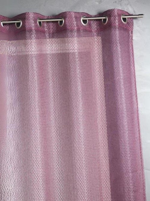 Voilage en organza fantaisie  - Effet "résille" - Kiabi