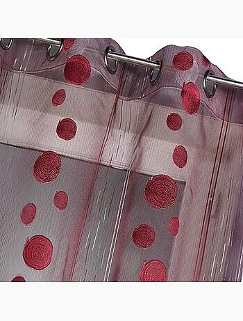 Voilage en Organza Fils Coupés