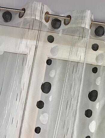 Voilage en Organza Fils Coupés