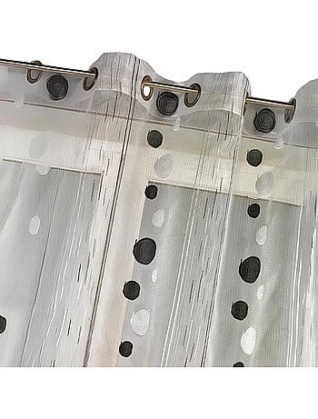 Voilage en Organza Fils Coupés