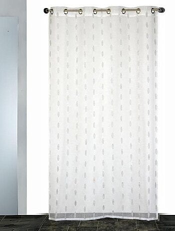 Voilage en Organza "Grain de Café