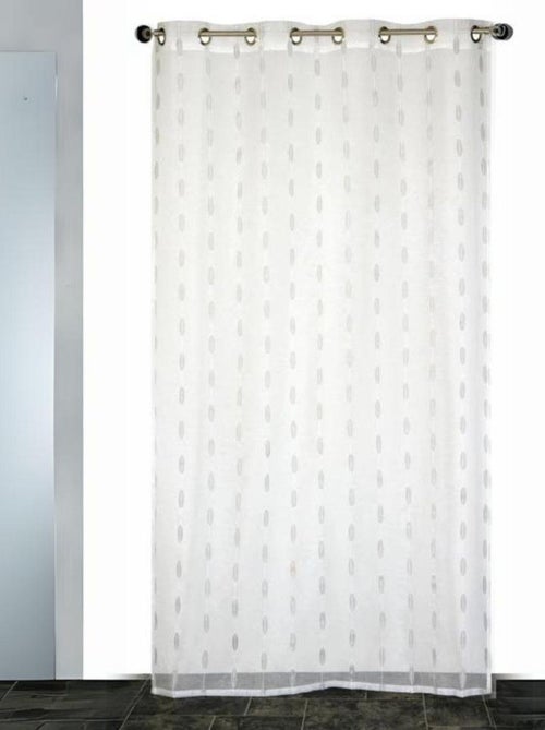 Voilage en Organza "Grain de Café" - Kiabi