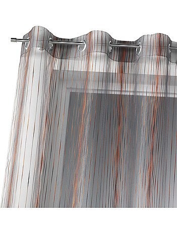 Voilage en organza multicolore tissé