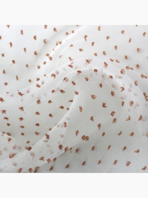 Voilage en organza plumetis LOLITA - Kiabi