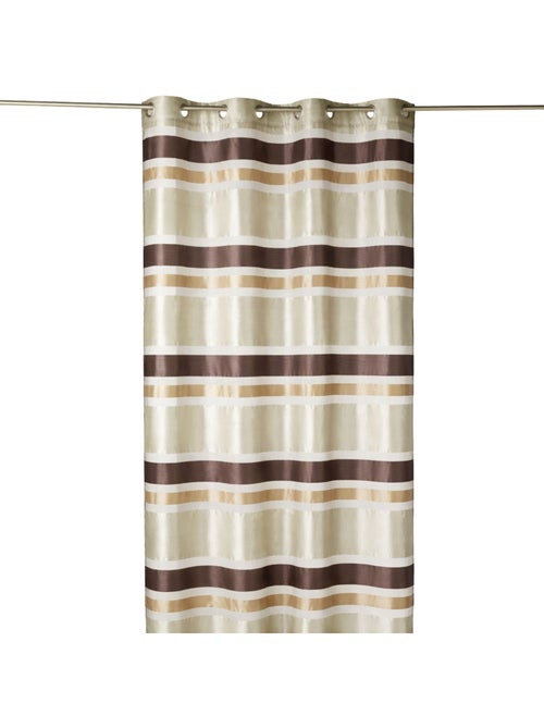 Voilage en Organza rayures horizontales - Kiabi