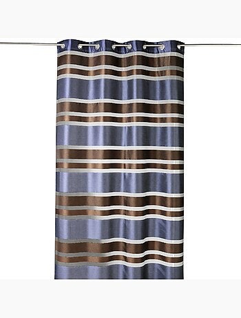 Voilage en Organza rayures horizontales