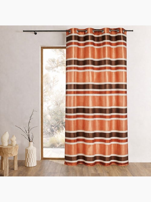 Voilage en Organza rayures horizontales - Kiabi