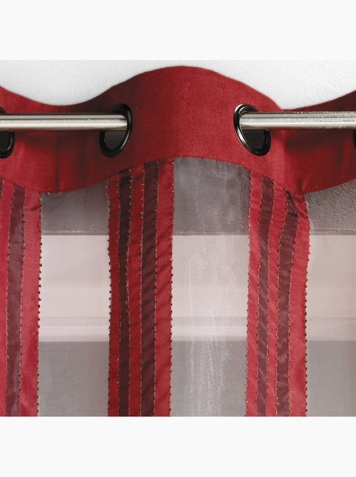 Voilage en Organza Rayures verticales - Kiabi