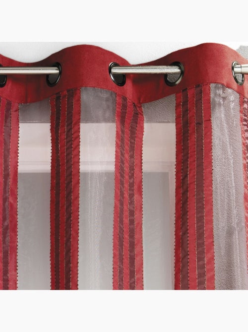 Voilage en Organza Rayures verticales - Kiabi