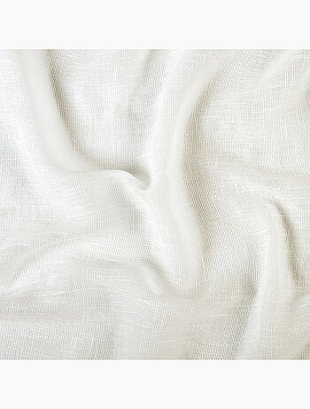 Voilage en polycoton chiné