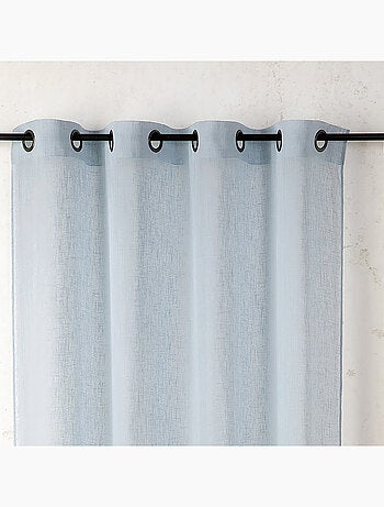 Voilage en polycoton chiné