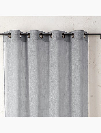 Voilage en polycoton chiné