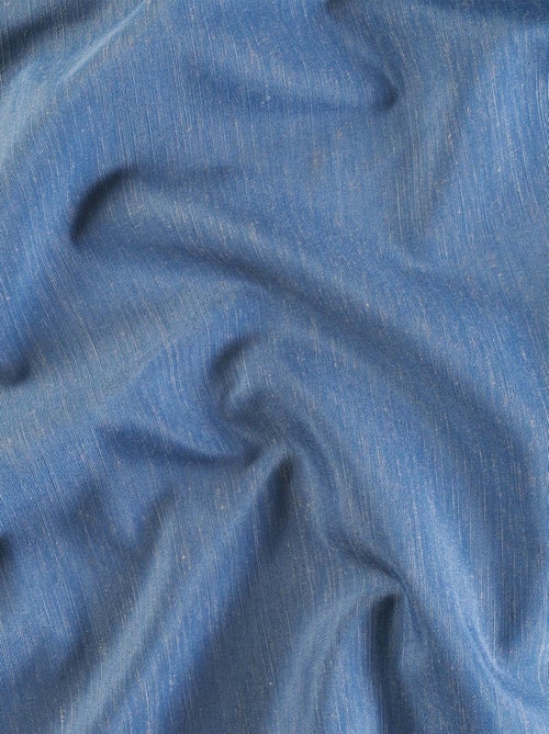 Voilage en polylin  - Effet naturel à oeillets - Kiabi