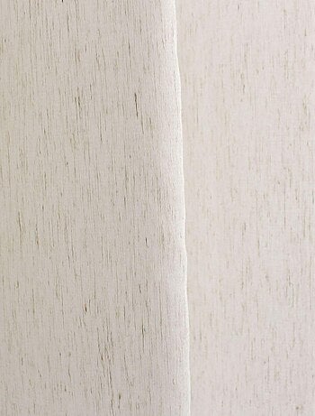 Voilage en polylin à œillets