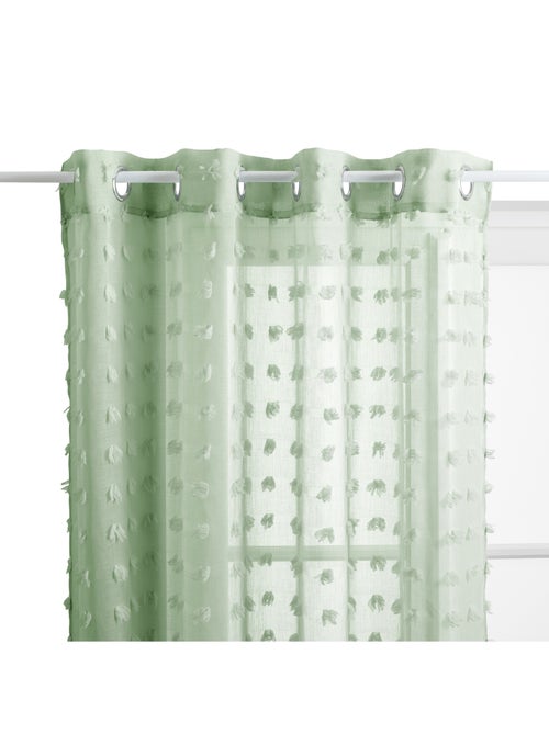 Voilage enfant petits pompons - Kiabi