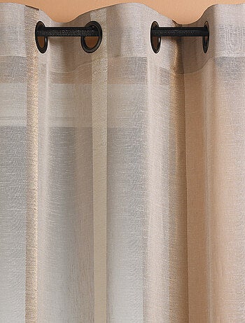 Voilage Etamine Rayures verticales