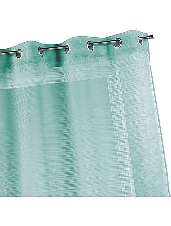 Voilage fantaisie à fines rayures