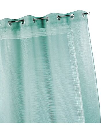 Voilage fantaisie à fines rayures