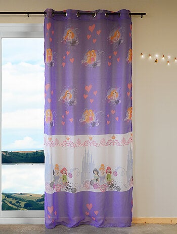 Voilage fantaisie à imprimés "princesses