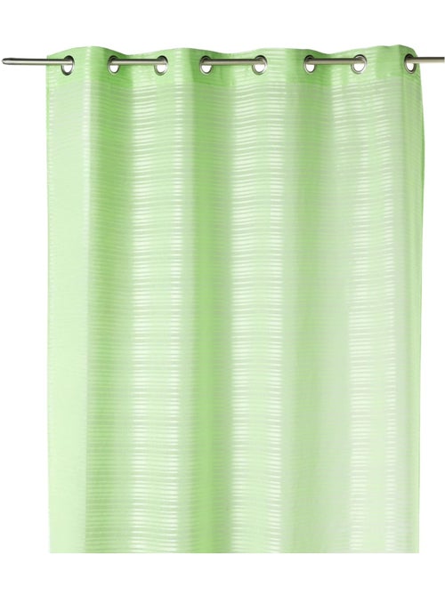 Voilage fantaisie à rayures horizontales "Joyeux" - Kiabi