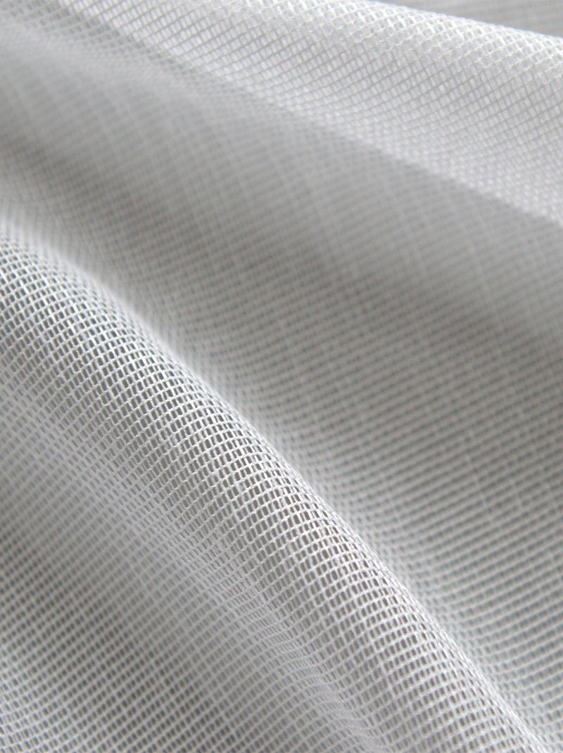 Voilage fantaisie Beluga Blanc - Kiabi