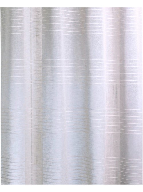 Voilage Fantaisie Rayé - Kiabi