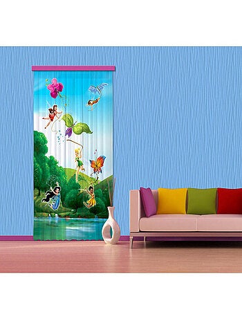 Voilage Fée Clochette Arc-en-ciel Disney Fairies 140x245 cm