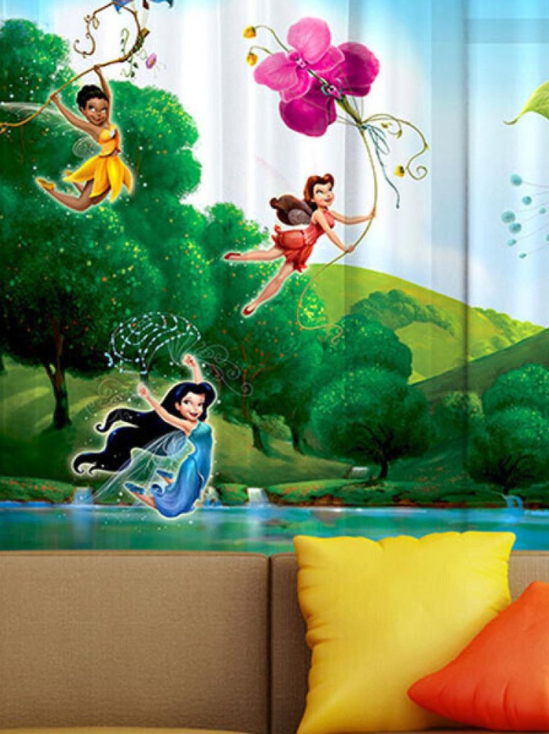 Voilage Fée Clochette Arc-en-ciel Disney Fairies Multicolore - Kiabi