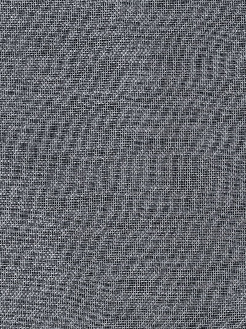 Voilage fin uni à oeillets Gris clair - Kiabi