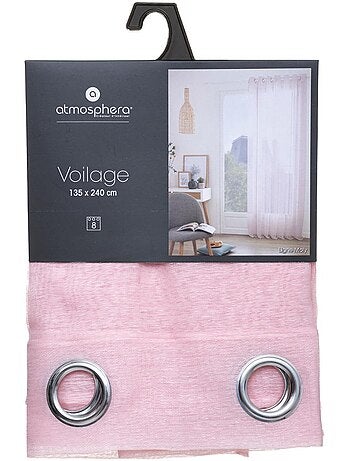 Voilage à 8 œillets MOLY