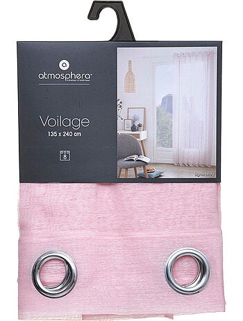 Voilage à 8 œillets MOLY