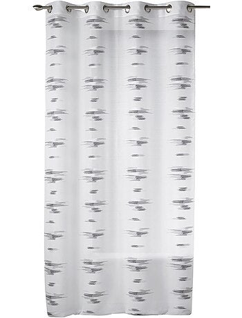 Voilage fluide à motifs abstraits