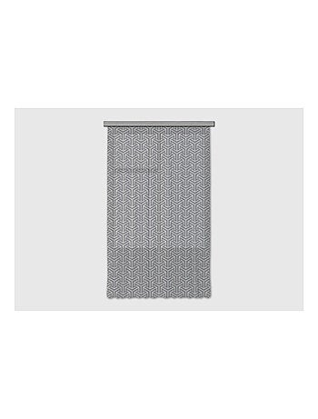 Voilage forme géométrique - 1 pièce - L 140 cm x H 245 cm