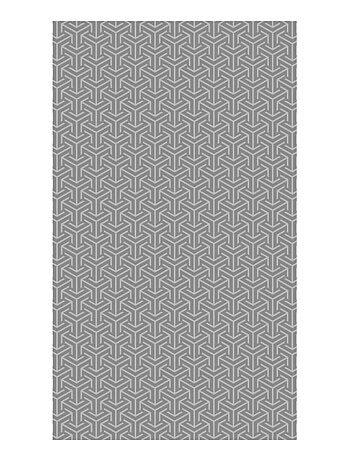 Voilage forme géométrique - 1 pièce - L 140 cm x H 245 cm