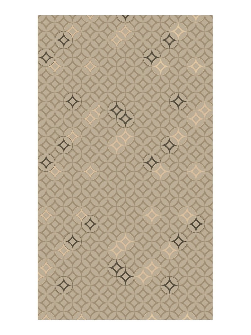 Voilage forme losange - 1 pièce - L 140 cm x H 245 cm Multicolore - Kiabi