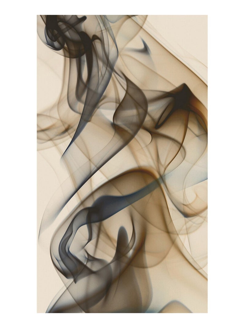 Voilage fumée noire - 1 pièce - L 140 cm x H 245 cm Multicolore - Kiabi