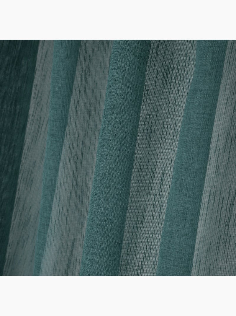 Voilage galon fronceur 140 x 260 cm Derbie uni gris souris Gris souris - Kiabi