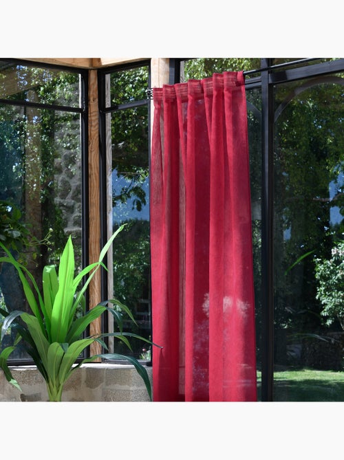 Voilage galon fronceur Derbie - Kiabi