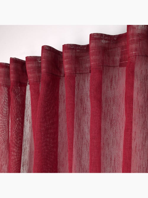 Voilage galon fronceur Derbie - Kiabi