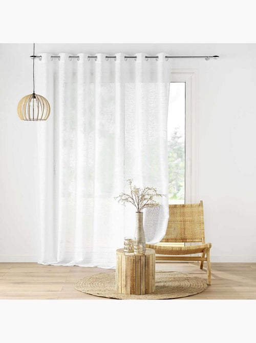 Voilage grande largeur DELANO - Kiabi Voilage grande largeur DELANO - Kiabi