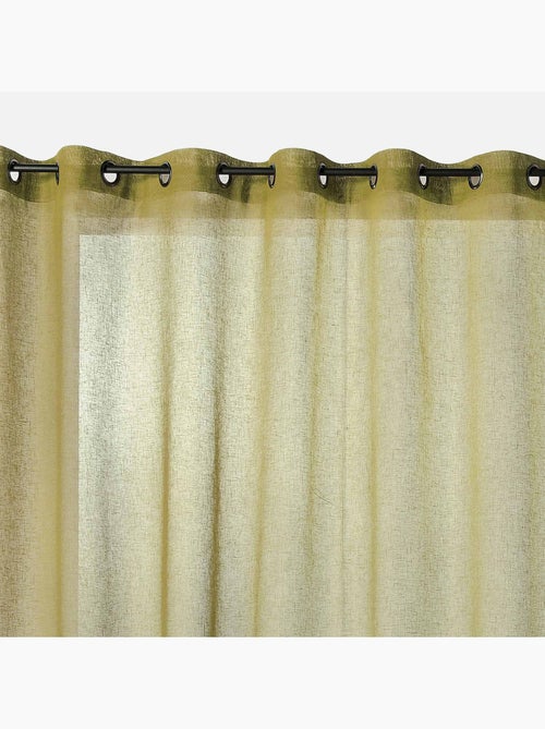 Voilage grande largeur semi-transparent - Kiabi Voilage grande largeur semi-transparent - Kiabi